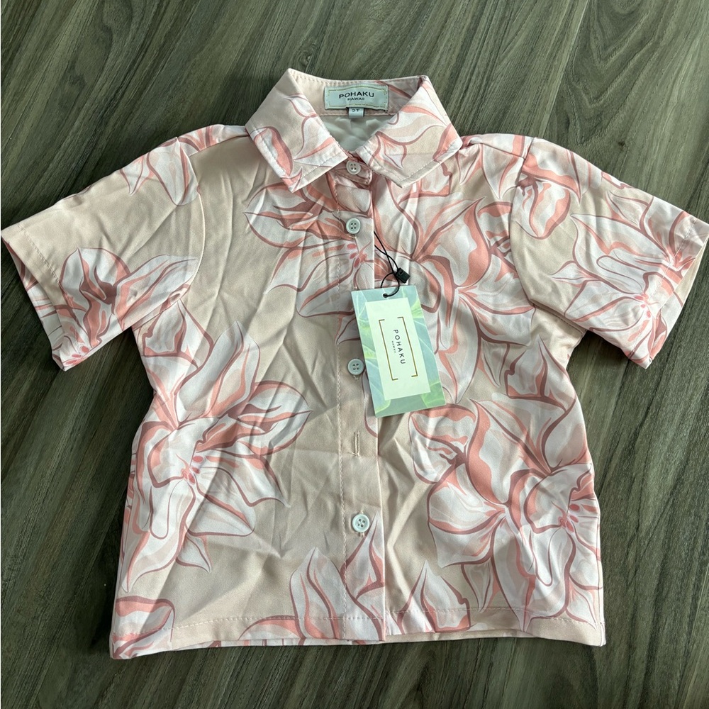 Pohaku Hawaii Toddler Aloha Shirt